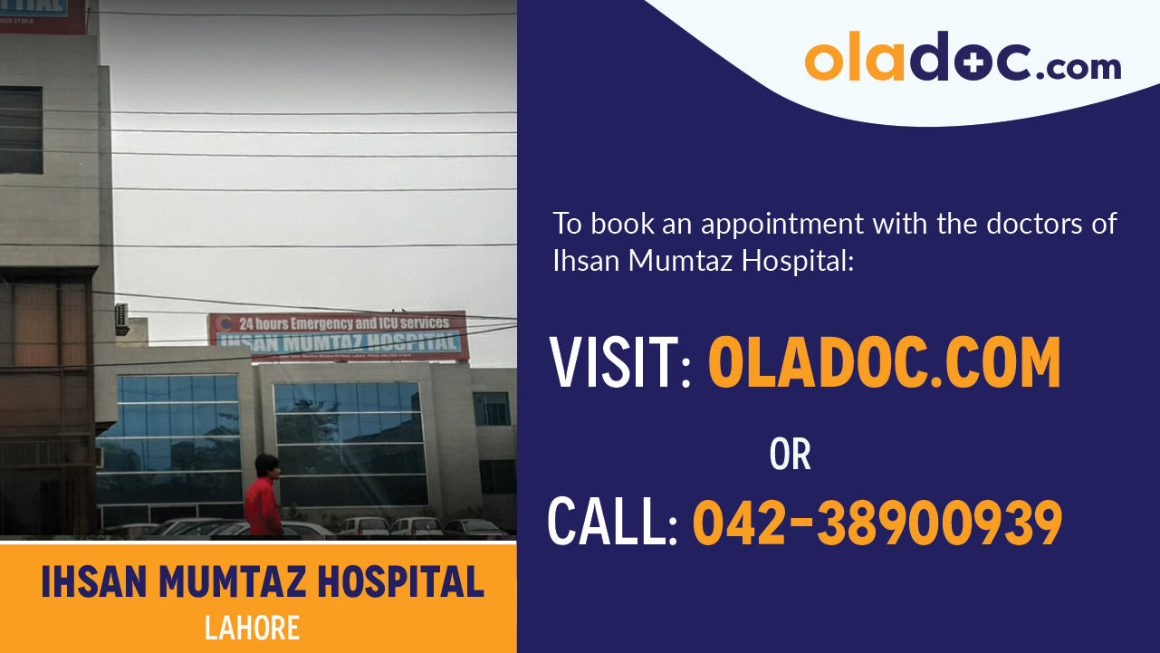 Book Appointment With Doctors at Ihsan Mumtaz Hospital Lahore